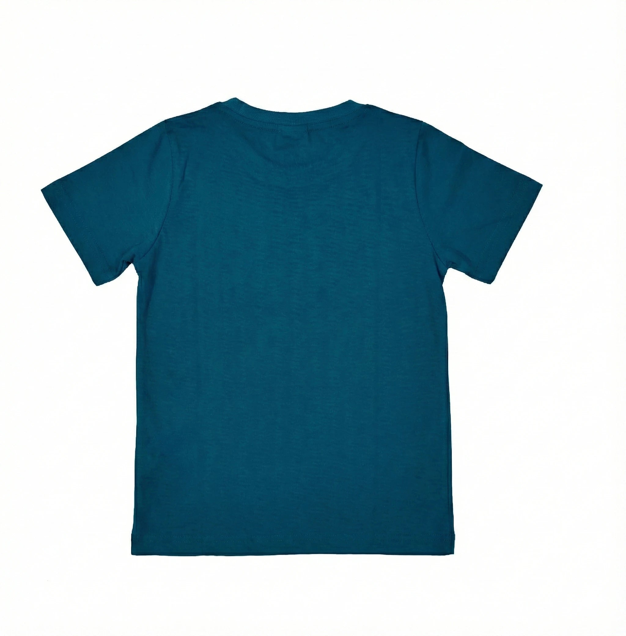Rainbow Tiger Kids T-Shirt – Teal Blue