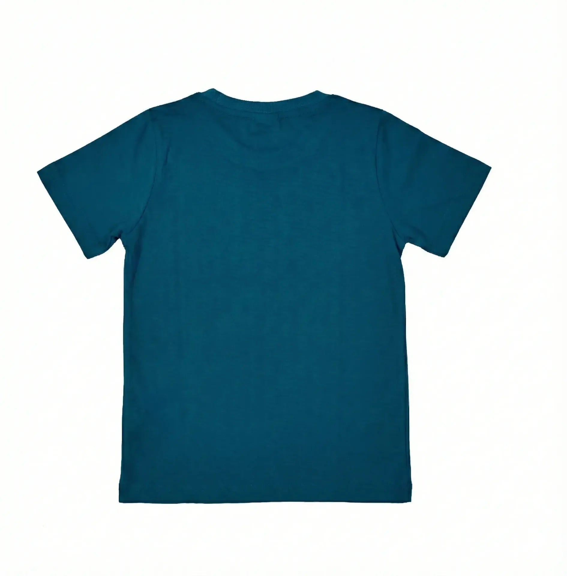 Blue t-shirt on a white background