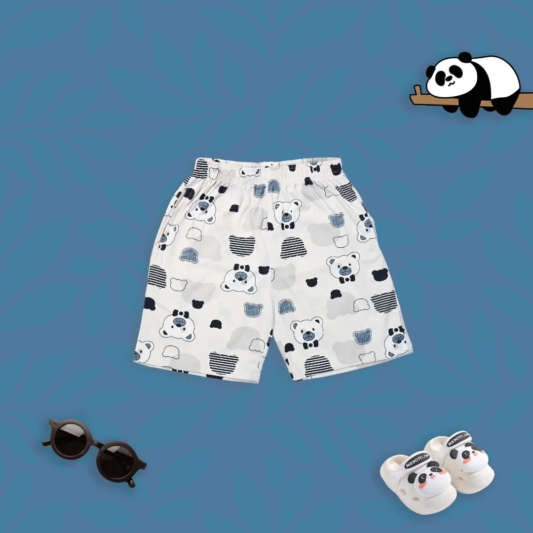 Cute Panda Printed Cotton Co-ord Set for Kids & Toddler